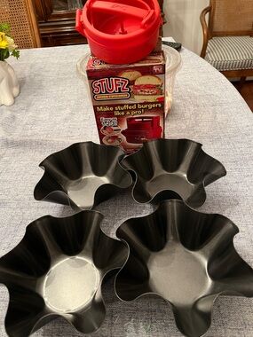 Burger Maker Set + 4 Tortilla baking pans